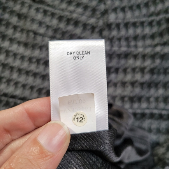 Banana Republic Black Gray Houndstooth Dress - Picture 7 of 7